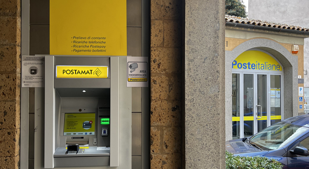 Poste Italiane, installato a Orvieto un Atm Postamat di nuova generazione