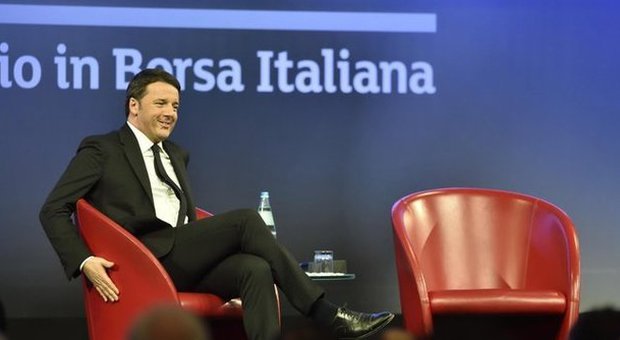 Renzi a Piazza Affari: basta con il capitalismo di relazione