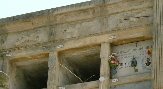 Il cimitero di Monte San Vito