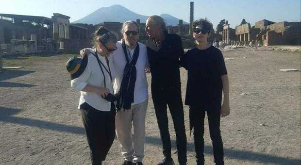 Gary Oldman a Pompei, c'è Sirius Black in visita agli Scavi
