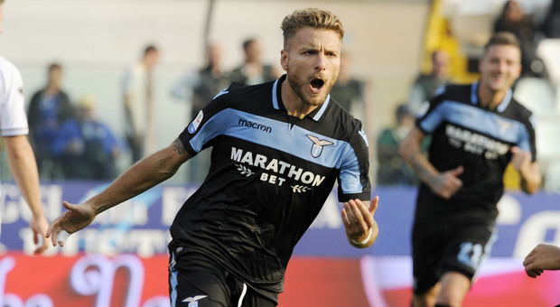 Lazio, Immobile: un gol e un assist per il ct Mancini