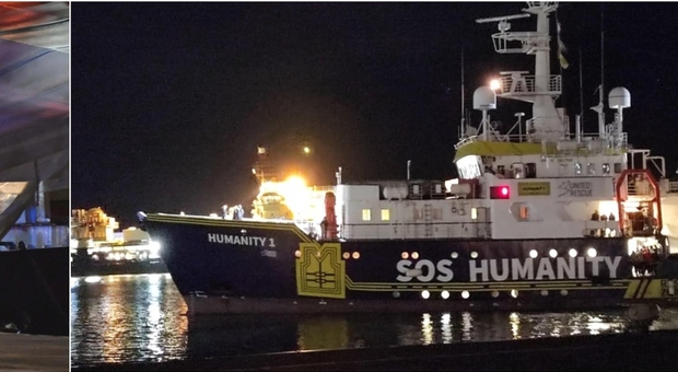 Humanity 1, nella notte l’attracco a Catania: sbarcano solo i fragili, ispezione a bordo