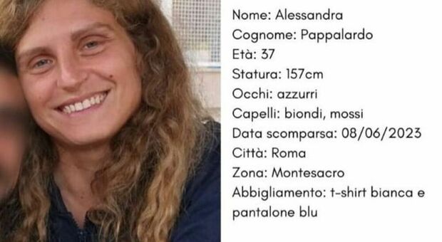 Alessandra Pappalardo, ritrovata la 37 enne era scomparsa a Montesacro due giorni fa
