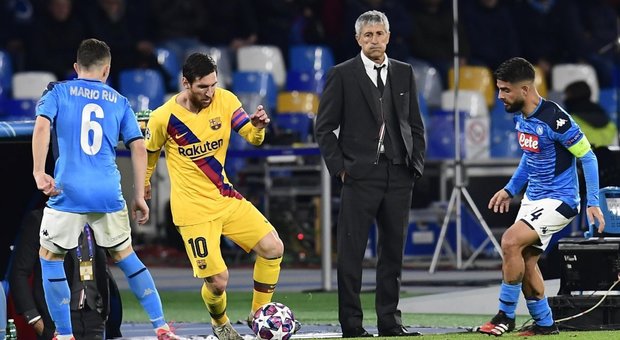 Barcellona, Setién si tiene il pari: «Arbitro troppo severo con Vidal»