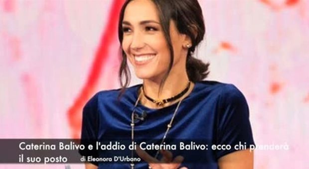 Caterina Balivo, addio a Detto Fatto: ecco chi prenderà il suo posto