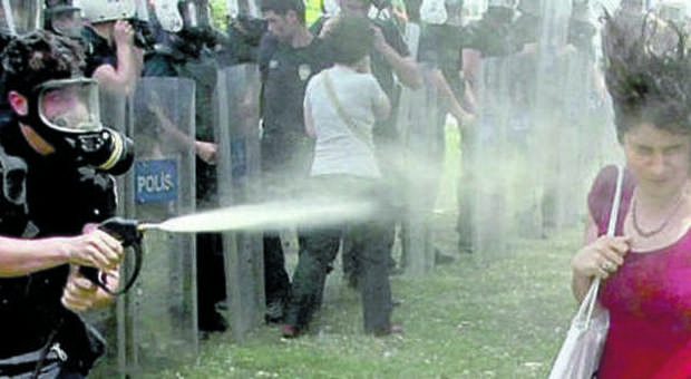Gezi Park, condanna 'ecologista' per il poliziotto ​con lo spray urticante: ecco cosa dovrà fare