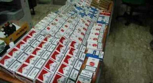 Scafati, sequestrati 8 chili di sigarette di contrabbando