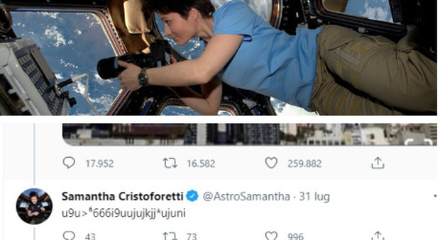 Samantha Cristoforetti, il tweet misterioso che con un sorriso svela una scena “terrestre” di vita in famiglia dell'astronauta
