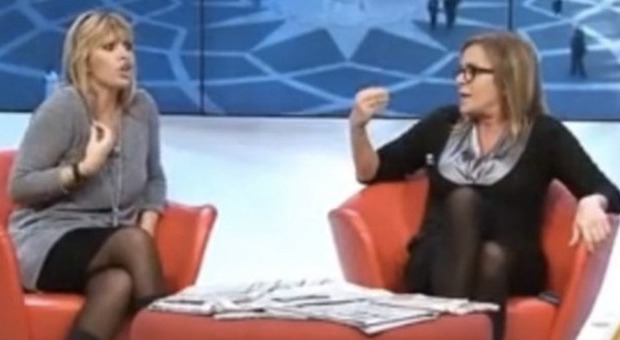 Alessandra Mussolini litiga in diretta tv con la giornalista Meli: "Ti do uno schiaffo"