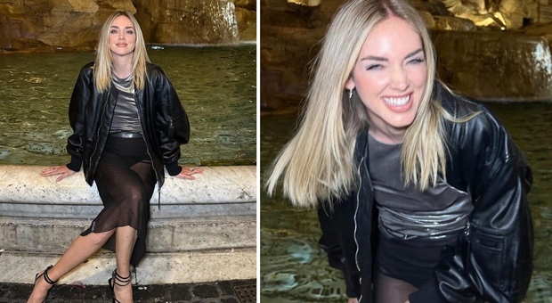 Chiara Ferragni ritrova il sorriso a Roma, la frecciatina a Fedez: «Praticamente è mio marito». La mamma del rapper: ossessione