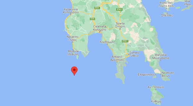 Terremoto in Grecia, scossa 4.7 sulla costa del Peloponneso