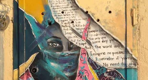 Rieti, "Arte nei vicoli": Santa Rufina torna a colorarsi