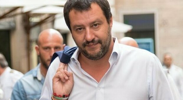 Matteo Salvini a Orvieto per promuovere il referendum sulla riforma della giustizia