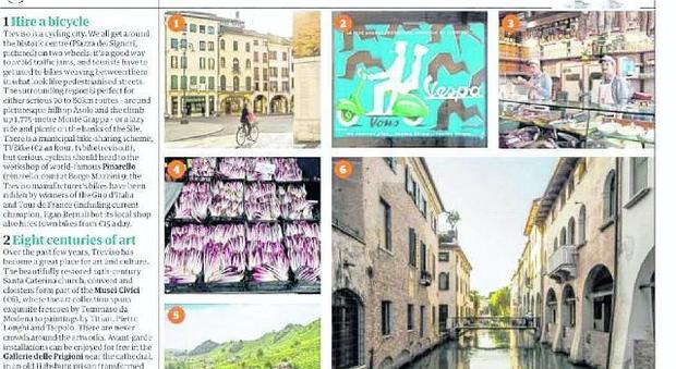 Arte, bici, osterie: Treviso meta ideale per il Guardian
