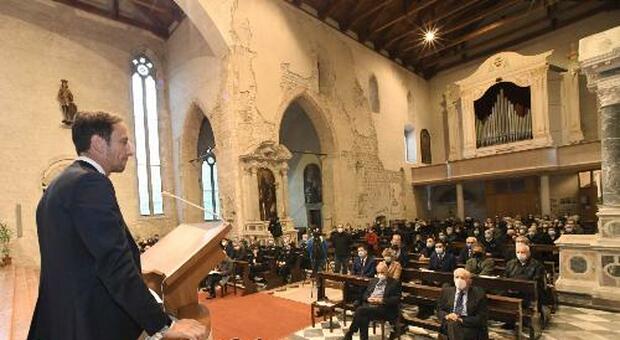 Duomo Venzone: Fedriga, modello Friuli è oggi esempio per rinascita Ue