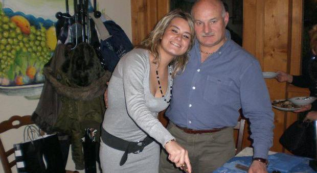 Renato Turetta con la figlia