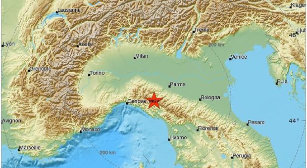 Terremoto in provincia di Parma: magnitudo 3.9, la scossa avvertita chiaramente dalla popolazione