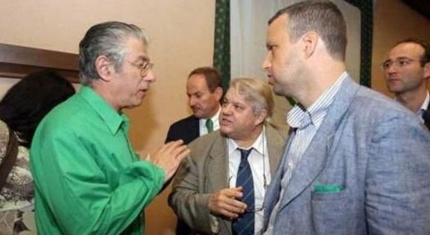 Umberto Bossi e Flavio Tosi