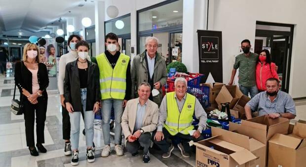Lions e Leo Rieti Host, grande solidarietà nella raccolta alimentare: «Grazie ai cittadini»