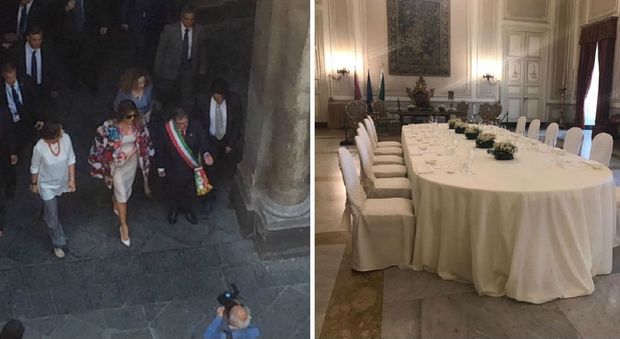 G7, le first ladies a pranzo a Catania: ad attenderle anche gli elefantini del sindaco Bianco