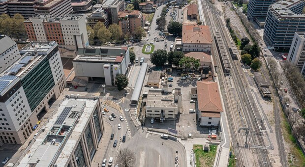 La zona della stazione di Fontovegge, immagine dal sito del Comune di Perugia