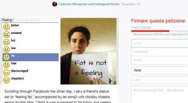 Facebook rimuove lo status "Mi sento grassa", gli utenti vincono la loro battaglia