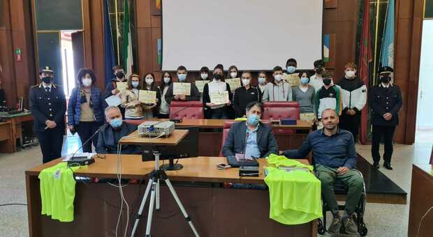 Settimana europea sulla sicurezza stradale, in Provincia l'incontro con gli studenti reatini