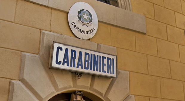 La stazione dei carabinieri di Tarquinia