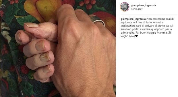 Morta la moglie di Ciccio Ingrassia, il post del figlio Giampiero su Instagram