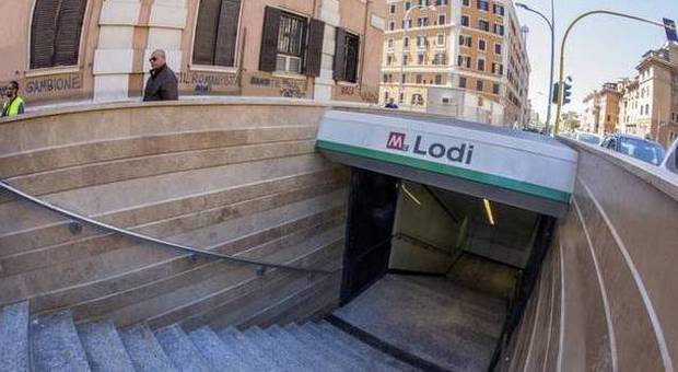 La stazione Lodi della Metro C