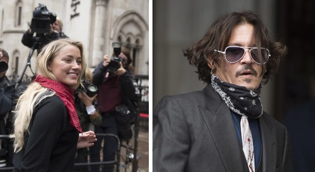 Johnny Depp contro l'ex Amber Heard: «Mai stato violento, era lei che mi picchiava»
