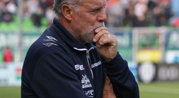 Piero Braglia, allenatore del Gubbio