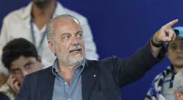 De Laurentiis smentisce: "Non vendo il Napoli e non cerco soci per lo stadio"