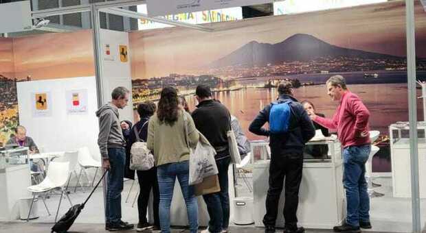 Lo stand di Pompei alla fiera internazionale del turismo di Madrid