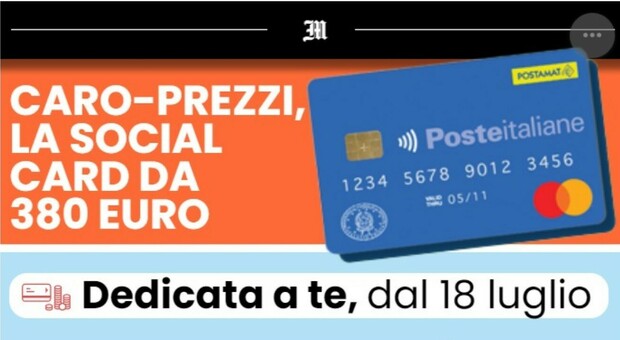 Carta acquisti, attivazione entro il 15 settembre per non perdere il bonus da 382,50 euro: non è cumulabile con il Reddito di cittadinanza