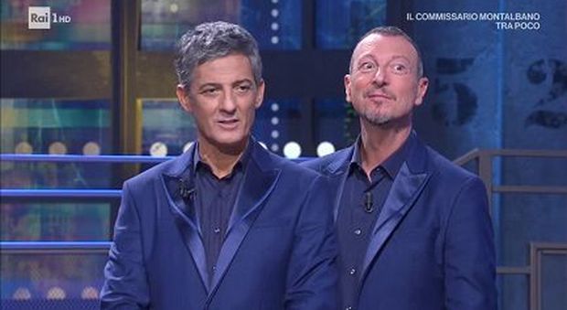 Sanremo 2020, Fiorello show alla festa Rai: «Sono il badante 2.0 di Aamadeus»