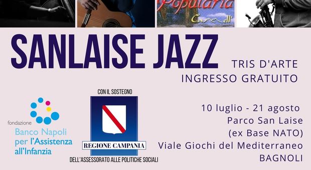 San Laise Jazz, sul palco tanti artisti spettacoli dal 10 luglio al 21 agosto