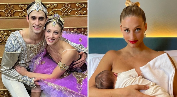Verissimo, Virna e Nicola primi ballerini della Scala e neo genitori: «Asia è nata dopo 27 ore di travaglio, parto cesareo d'urgenza»