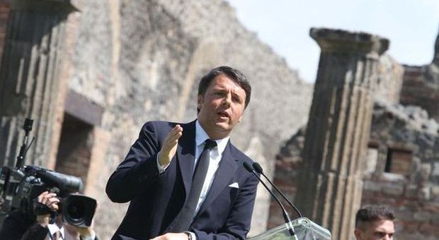 Renzi: «Estasiato da Pompei, Scavi da rilanciare, segno dell'Italia che cambia»