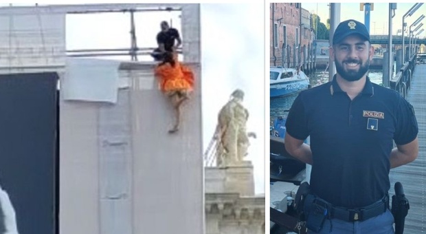 Ragazza tenta il suicidio, paura in centro a Venezia: un poliziotto la salva. «Ecco come ho fatto»