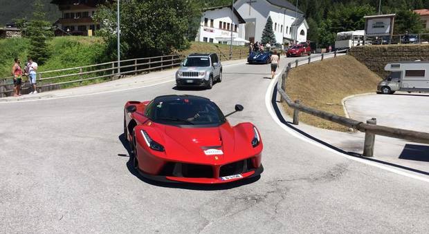 Le Ferrari ad Auronzo