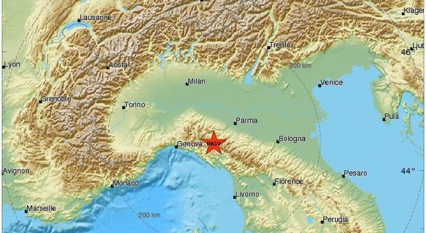 Terremoto, scossa di 3.9 tra Parma e La Spezia: sentita in Emilia, Liguria e Toscana, paura tra la gente