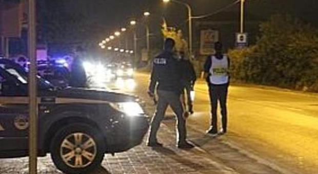 Controlli notturni della Polizia a Senigallia