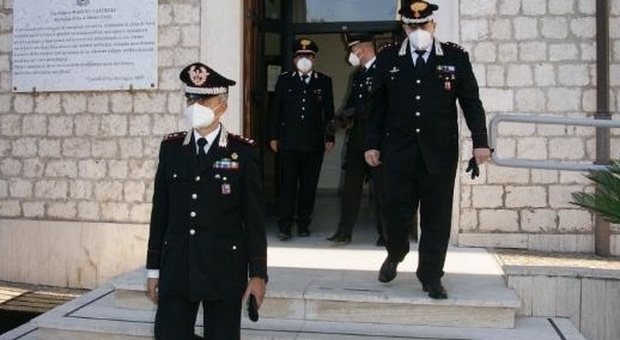 Carabinieri, a Cassino visita del generale De Vita