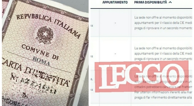 Caos carte d'identità a Roma: dopo la denuncia di Leggo nuove date per i rinnovi. Ma in serata il problema ritorna