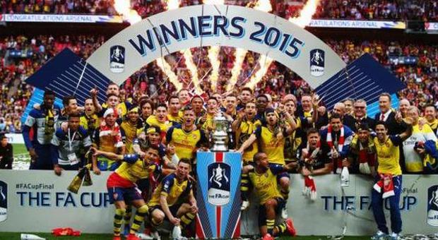 L'Arsenal schianta l'Aston Villa e vince l'FA Cup: gol di Walcott, Sanchez, Mertesacker e Giroud