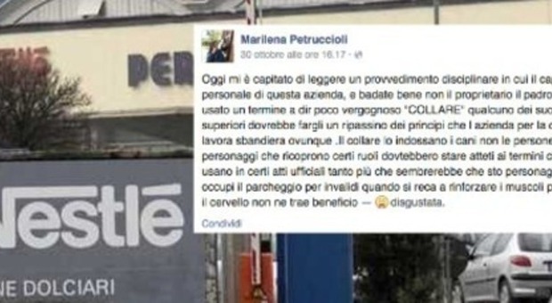 Disabile licenziata per un post su Facebook, la Perugina tenta di conciliare