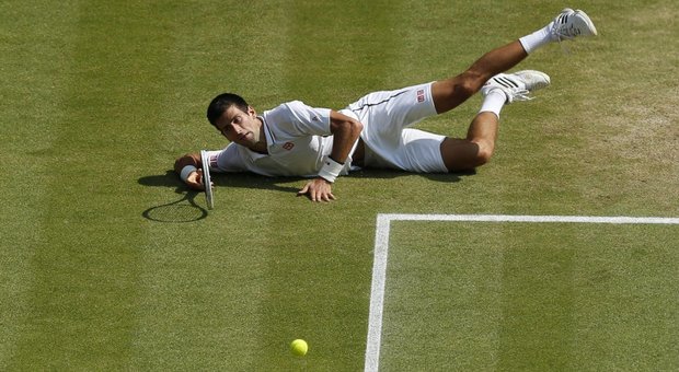 Novak Djokovic, campione in carica sull'erba di Wimbledon