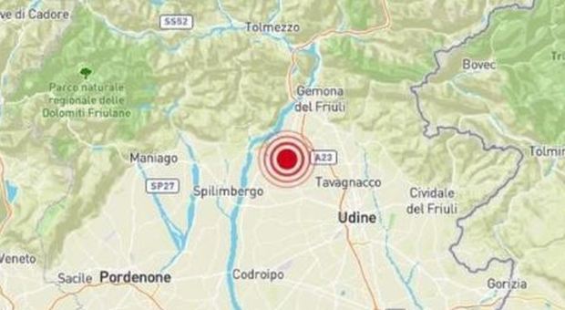 Terremoto in Friuli, scossa di 3.0 preceduta da un forte boato: paura tra i cittadini