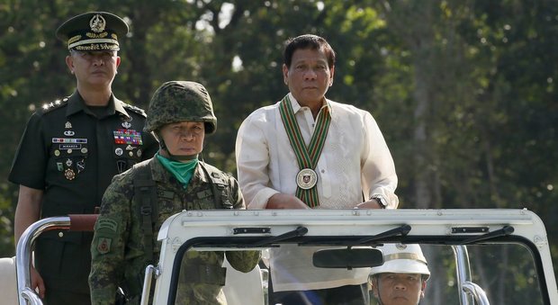 Il presidente filippino Rodrigo Duterte
